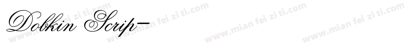 Dobkin Scrip字体转换